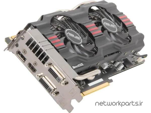 کارت گرافیکی ایسوس (ASUS) مدل GTX770-DC2OC-2GD5 پردازنده گرافیکی GeForce-GTX770 حافظه 2 گیگابایت نوع GDDR5