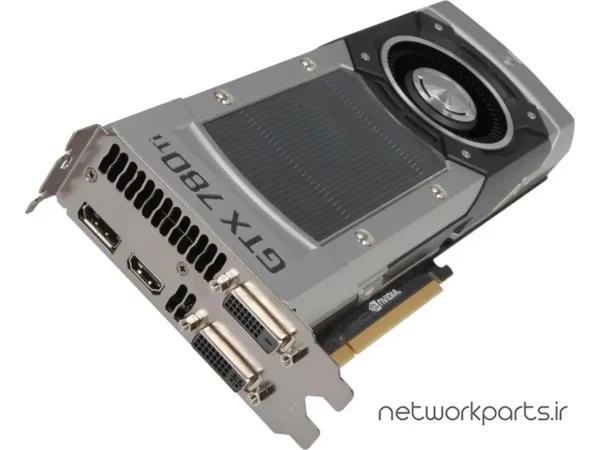 کارت گرافیکی ایسوس (ASUS) مدل GTX780TI-3GD5 پردازنده گرافیکی GeForce-GTX780Ti حافظه 3 گیگابایت نوع GDDR5