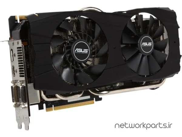 کارت گرافیکی ایسوس (ASUS) مدل GTX780TI-DC2OC-3GD5 پردازنده گرافیکی GeForce-GTX780Ti حافظه 3 گیگابایت نوع GDDR5