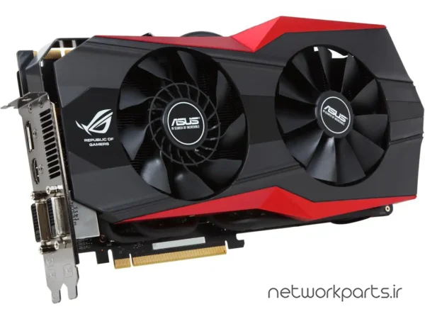 کارت گرافیکی ایسوس (ASUS) مدل MATRIX-GTX780TI-P-3GD5 پردازنده گرافیکی GeForce-GTX780Ti حافظه 3 گیگابایت نوع GDDR5