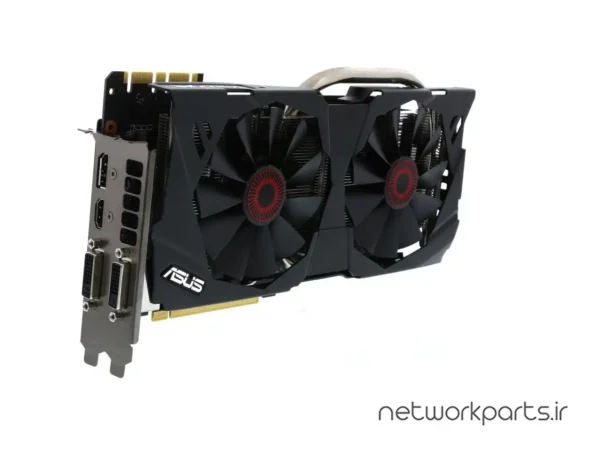 کارت گرافیکی ایسوس (ASUS) مدل GTX970-DC2OC-4GD5 پردازنده گرافیکی GeForce-GTX970 حافظه 4 گیگابایت نوع GDDR5