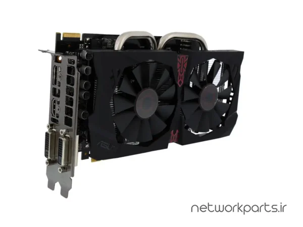 کارت گرافیکی ایسوس (ASUS) مدل R7370-DC2OC-4GD5-GAMING پردازنده گرافیکی Radeon-R7370 حافظه 4 گیگابایت نوع GDDR5