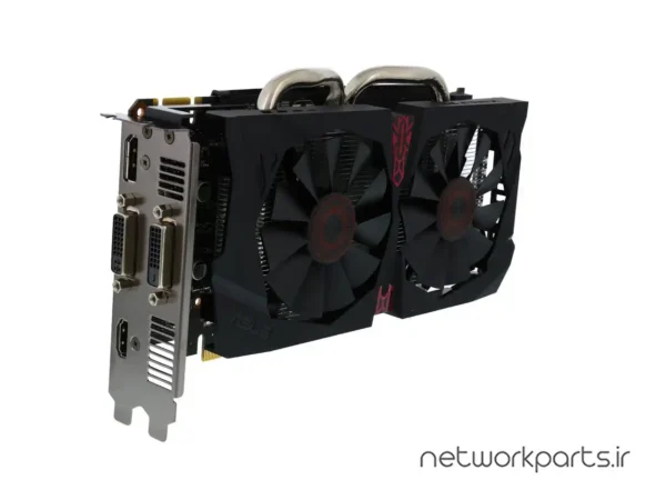 کارت گرافیکی ایسوس (ASUS) مدل GTX950-DC2OC-2GD5-GAMING پردازنده گرافیکی GeForce-GTX950 حافظه 2 گیگابایت نوع GDDR5