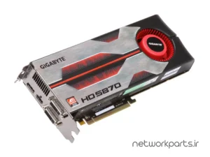 کارت گرافیکی گیگابایت (GIGABYTE) مدل GV-R587D5-1GD-B پردازنده گرافیکی Radeon-HD5870(CypressXT) حافظه 1 گیگابایت نوع GDDR5