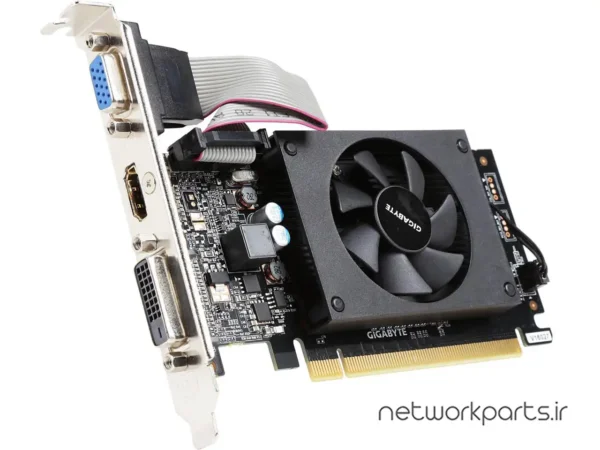 کارت گرافیکی گیگابایت (GIGABYTE) مدل GV-N710D3-2GL-REV2.0 پردازنده گرافیکی GeForce-GT710 حافظه 2 گیگابایت نوع DDR3