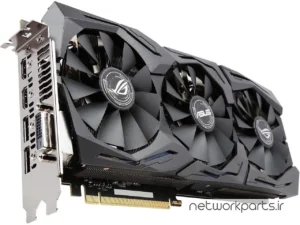 فروشگاه تجهیزات شبکه 8 کارت گرافیکی ایسوس (ASUS) مدل GTX1080-O8G-GAMING پردازنده گرافیکی GeForce-GTX1080 حافظه 8 گیگابایت نوع GDDR5X
