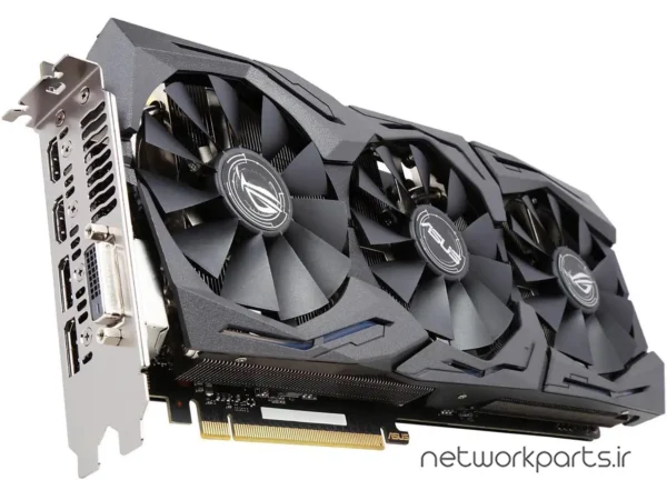 کارت گرافیکی ایسوس (ASUS) مدل GTX1080-A8G-GAMING پردازنده گرافیکی GeForce-GTX1080 حافظه 8 گیگابایت نوع GDDR5X