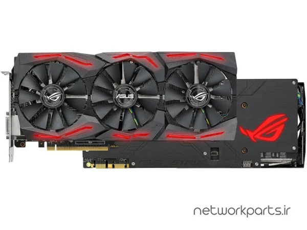 کارت گرافیکی ایسوس (ASUS) مدل GTX1080TI-O11G-GAMING پردازنده گرافیکی GeForce-GTX1080Ti حافظه 11 گیگابایت نوع GDDR5X