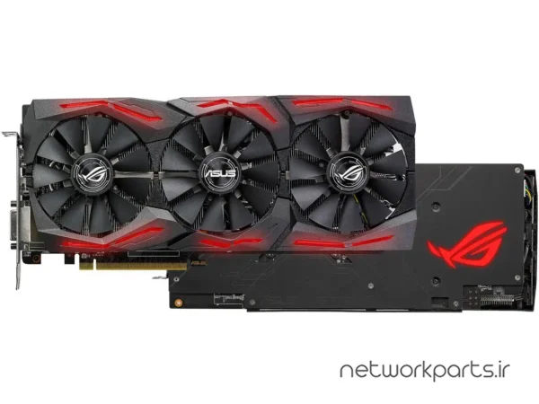 کارت گرافیکی ایسوس (ASUS) مدل RX580-O8G-GAMING پردازنده گرافیکی Radeon-RX580 حافظه 8 گیگابایت نوع GDDR5