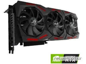 کارت گرافیکی ایسوس (ASUS) مدل RTX2080-O8G-GAMING پردازنده گرافیکی GeForce-RTX2080 حافظه 8 گیگابایت نوع GDDR6