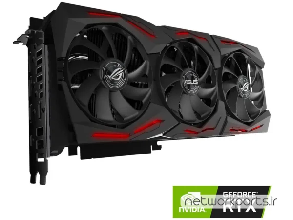 کارت گرافیکی ایسوس (ASUS) مدل RTX2080-O8G-GAMING پردازنده گرافیکی GeForce-RTX2080 حافظه 8 گیگابایت نوع GDDR6