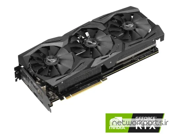 کارت گرافیکی ایسوس (ASUS) مدل RTX2070-8G-GAMING پردازنده گرافیکی GeForce-RTX2070 حافظه 8 گیگابایت نوع GDDR6