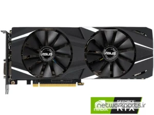 کارت گرافیکی ایسوس (ASUS) مدل DUAL-RTX2060 پردازنده گرافیکی GeForce-RTX2060 حافظه 6 گیگابایت نوع GDDR6
