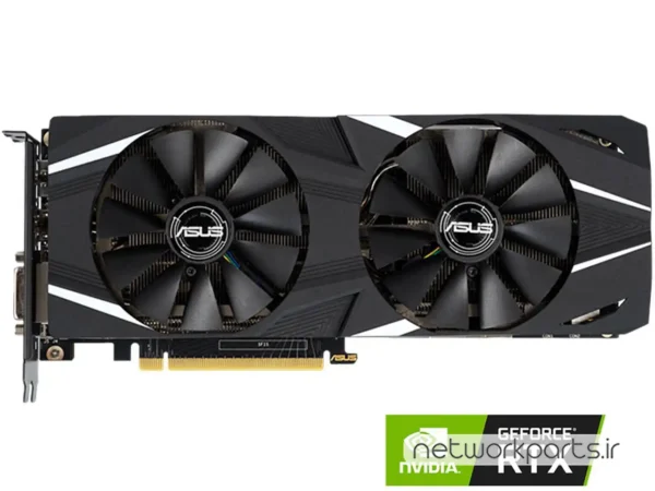 کارت گرافیکی ایسوس (ASUS) مدل DUAL-RTX2060 پردازنده گرافیکی GeForce-RTX2060 حافظه 6 گیگابایت نوع GDDR6