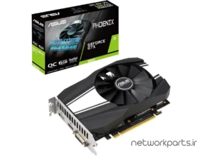 کارت گرافیکی ایسوس (ASUS) مدل PH-GTX1660-O6G پردازنده گرافیکی GeForce-GTX1660 حافظه 6 گیگابایت نوع GDDR5
