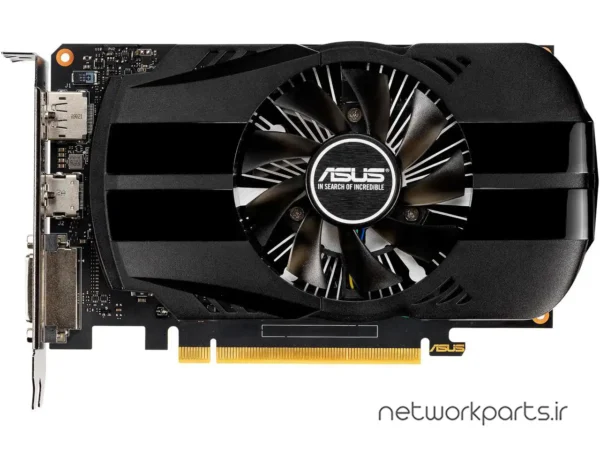 کارت گرافیکی ایسوس (ASUS) مدل PH-GTX1650-O4G پردازنده گرافیکی GeForce-GTX1650 حافظه 4 گیگابایت نوع GDDR5