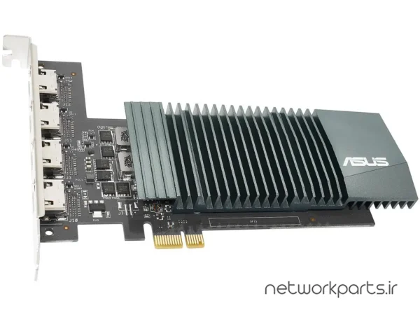 کارت گرافیکی ایسوس (ASUS) مدل GT710-4H-SL-2GD5 پردازنده گرافیکی GeForce-GT710 حافظه 2 گیگابایت نوع GDDR5