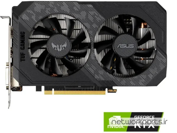 کارت گرافیکی ایسوس (ASUS) مدل TUF-GTX1650-O4GD6-P پردازنده گرافیکی GeForce-GTX1650 حافظه 4 گیگابایت نوع GDDR6