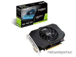 کارت گرافیکی ایسوس (ASUS) مدل PH-GTX1650-O4GD6 پردازنده گرافیکی GeForce-GTX1650 حافظه 4 گیگابایت نوع GDDR6
