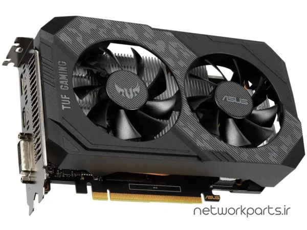 کارت گرافیکی ایسوس (ASUS) مدل TUF-GTX1650-O4GD6 پردازنده گرافیکی GeForce-GTX1650 حافظه 4 گیگابایت نوع GDDR6