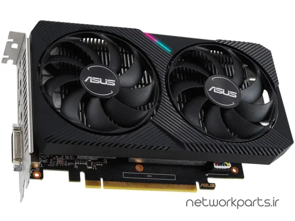 کارت گرافیکی ایسوس (ASUS) مدل DUAL-GTX1650-MINI پردازنده گرافیکی GeForce-GTX1650 حافظه 4 گیگابایت نوع GDDR6