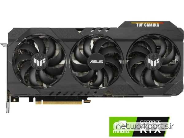 کارت گرافیکی ایسوس (ASUS) مدل TUF-RTX3080-10G پردازنده گرافیکی GeForce-RTX3080 حافظه 10 گیگابایت نوع GDDR6X