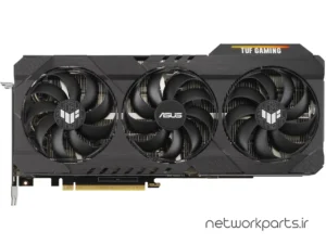 فروشگاه تجهیزات شبکه 12 کارت گرافیکی ایسوس (ASUS) مدل TUF-RTX3090-O24G پردازنده گرافیکی GeForce-RTX3090 حافظه 24 گیگابایت نوع GDDR6X