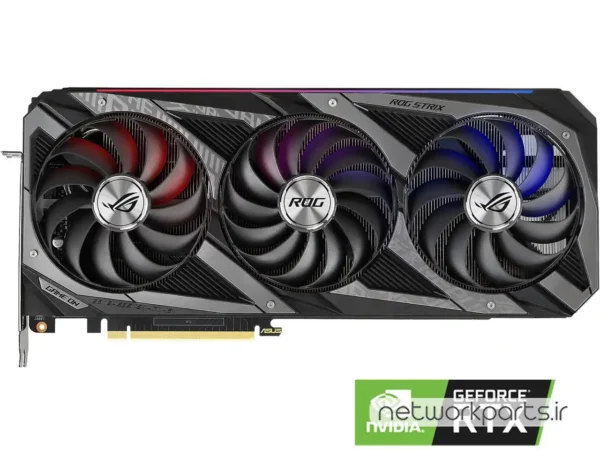کارت گرافیکی ایسوس (ASUS) مدل RTX3060TI-O8G-V2-GAMING پردازنده گرافیکی GeForce-RTX3060Ti حافظه 8 گیگابایت نوع GDDR6