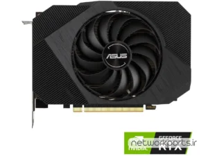 کارت گرافیکی ایسوس (ASUS) مدل PH-RTX3060-12G پردازنده گرافیکی GeForce-RTX3060 حافظه 12 گیگابایت نوع GDDR6