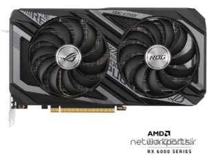 کارت گرافیکی ایسوس (ASUS) مدل RX6600XT-O8G-GAMING پردازنده گرافیکی Radeon-RX6600XT حافظه 8 گیگابایت نوع GDDR6