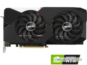 کارت گرافیکی ایسوس (ASUS) مدل DUAL-RTX3070V2 پردازنده گرافیکی GeForce-RTX3070 حافظه 8 گیگابایت نوع GDDR6