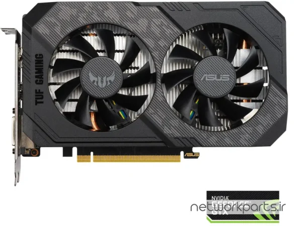 کارت گرافیکی ایسوس (ASUS) مدل TUF-GTX1660TI-T6G-EVO پردازنده گرافیکی GeForce-GTX1660Ti حافظه 6 گیگابایت نوع GDDR6