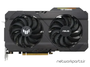 کارت گرافیکی ایسوس (ASUS) مدل TUF-RX6500XT-O4G پردازنده گرافیکی Radeon-RX6500XT حافظه 4 گیگابایت نوع GDDR6