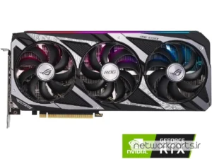 کارت گرافیکی ایسوس (ASUS) مدل RTX3050-O8G-GAMING پردازنده گرافیکی GeForce-RTX3050 حافظه 8 گیگابایت نوع GDDR6
