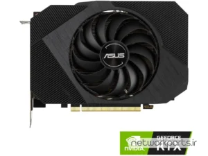 کارت گرافیکی ایسوس (ASUS) مدل PH-RTX3050-8G پردازنده گرافیکی GeForce-RTX3050 حافظه 8 گیگابایت نوع GDDR6