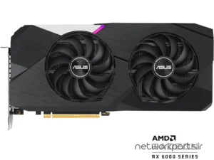 کارت گرافیکی ایسوس (ASUS) مدل DUAL-RX6750XT-O12G پردازنده گرافیکی Radeon-RX6750XT حافظه 12 گیگابایت نوع GDDR6
