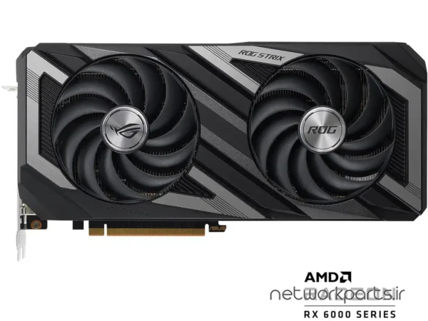 کارت گرافیکی ایسوس (ASUS) مدل RX6650XT-O8G-GAMING پردازنده گرافیکی Radeon-RX6650XT حافظه 8 گیگابایت نوع GDDR6