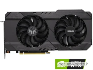 کارت گرافیکی ایسوس (ASUS) مدل TUF-RTX3050-O8G پردازنده گرافیکی GeForce-RTX3050 حافظه 8 گیگابایت نوع GDDR6