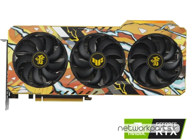 کارت گرافیکی ایسوس (ASUS) مدل TUF-RTX3060-O12G-DEMONSLAYER پردازنده گرافیکی GeForce-RTX3060 حافظه 12 گیگابایت نوع GDDR6
