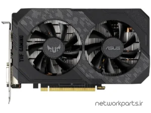 فروشگاه تجهیزات شبکه 10 کارت گرافیکی ایسوس (ASUS) مدل TUF-GTX1630-O4G پردازنده گرافیکی GeForce-GTX1630 حافظه 4 گیگابایت نوع GDDR6
