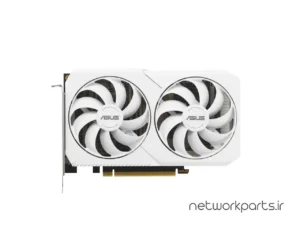 کارت گرافیکی ایسوس (ASUS) مدل DUAL-RTX3060-O8G-WHITE پردازنده گرافیکی GeForce-RTX3060 حافظه 8 گیگابایت نوع GDDR6