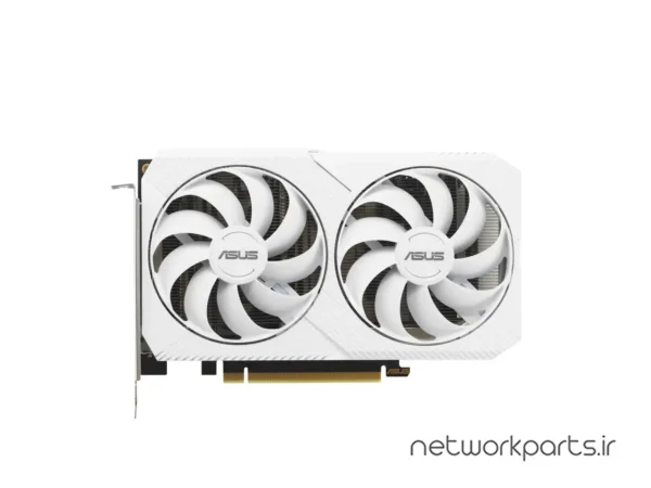 کارت گرافیکی ایسوس (ASUS) مدل DUAL-RTX3060-O8G-WHITE پردازنده گرافیکی GeForce-RTX3060 حافظه 8 گیگابایت نوع GDDR6