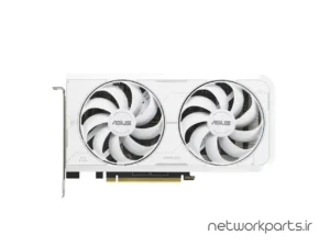 کارت گرافیکی ایسوس (ASUS) مدل DUAL-RTX3060TI-WHITE پردازنده گرافیکی GeForce-RTX3060Ti حافظه 8 گیگابایت نوع GDDR6X