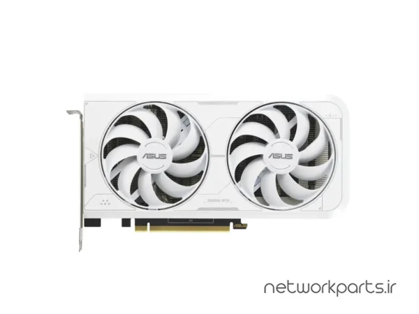 کارت گرافیکی ایسوس (ASUS) مدل DUAL-RTX3060TI-WHITE پردازنده گرافیکی GeForce-RTX3060Ti حافظه 8 گیگابایت نوع GDDR6X
