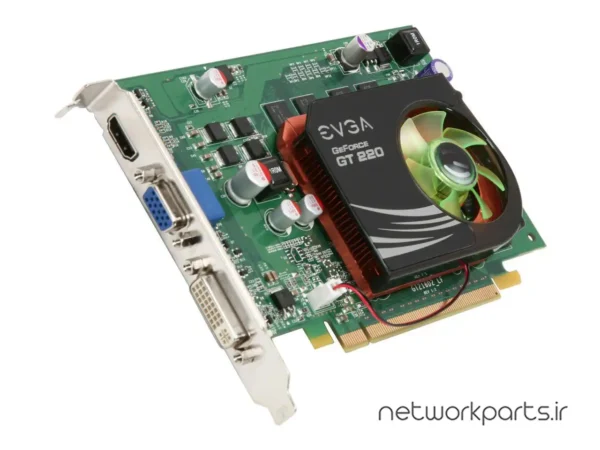کارت گرافیکی ای وی جی ای (EVGA) مدل 512-P3-1220-LR پردازنده گرافیکی GeForce-GT220 حافظه 512 مگابایت نوع DDR2
