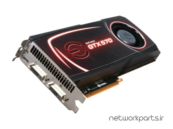 کارت گرافیکی ای وی جی ای (EVGA) مدل 012-P3-1570-AR پردازنده گرافیکی GeForce-GTX570 حافظه 1280 مگابایت نوع GDDR5