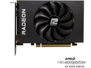کارت گرافیکی پاور کالر (PowerColor) مدل AXRX-6400 پردازنده گرافیکی Radeon-RX6400 حافظه 4 گیگابایت نوع GDDR6