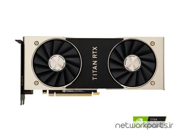 کارت گرافیکی انویدیا (NVIDIA) مدل 900-1G150-2500-000-SB پردازنده گرافیکی TITANRTX حافظه 24 گیگابایت نوع GDDR6