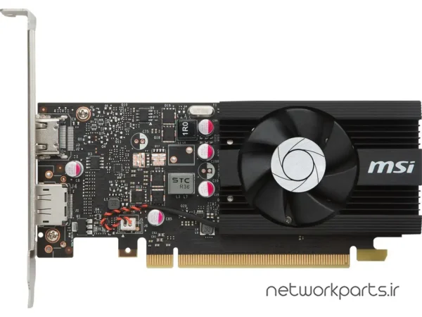 کارت گرافیکی ام اس آی (MSI) مدل GT1030-2G-LP-OC پردازنده گرافیکی GeForce-GT1030 حافظه 2 گیگابایت نوع GDDR5