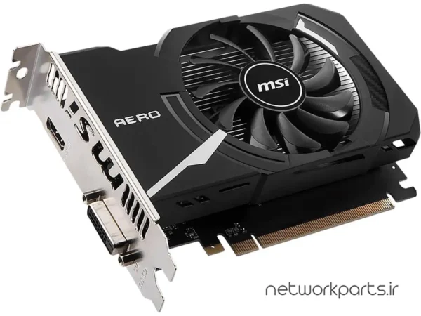 کارت گرافیکی ام اس آی (MSI) مدل GT-1030-AERO-ITX-2GD4-OC پردازنده گرافیکی GeForce-GT1030 حافظه 2 گیگابایت نوع DDR4